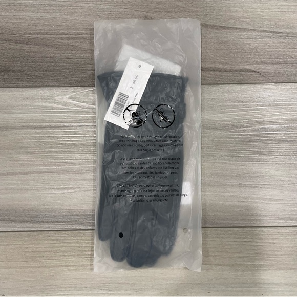 🇨🇦NWT AUCLAIR Ladies' Kate Sheepskin Gloves with Soft Lining Size 7.5 Black - Picture 15 of 15